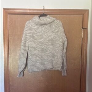 A New Day Cream Chunky Turtleneck Sweater